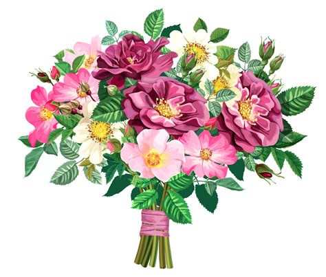 flower bouquet clipart|Flower Bouquet Clipart High Res Illustrations .